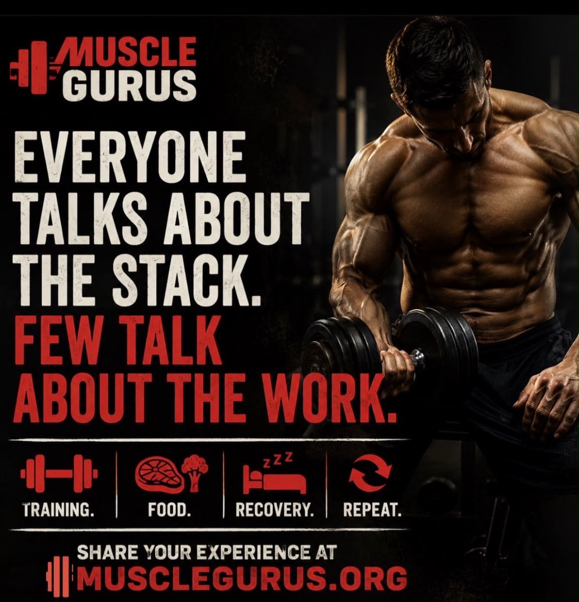 carey5421325908's tweet photo. Everyone talks about the stack. Few talk about the work.
Training. Food. Recovery. Repeat.
⬇️ Share your experience at https://t.co/Bm8LgEpNfi
#MuscleGurusOrg #Bodybuilding #Fitness #GymLife #TrainHard #LiftHeavy #Usa https://t.co/9WELWV3hgY