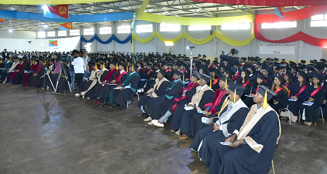 hawelti's tweet photo. Mai Nefhi College of Engineering and Technology has Conferred 1st Degrees and Diplomas to 297 Graduates - 25% of whom are female -  in its 19th Commencement today.

First Degree courses include: Agricultural, Chemical, Civil, Marine, Mechanical, and Mining Engineering respectively.   Computer Science and Engineering; Electrical and Electronics Engineering are additional Faculties.

The Diploma courses consist of: Automotive Technology; Computer Application; Computer Hardware & Networking; Construction Technology; Electrical Technology; Mining Technology; Refrigeration & Air Conditioning; and, Surveying and Drafting.
