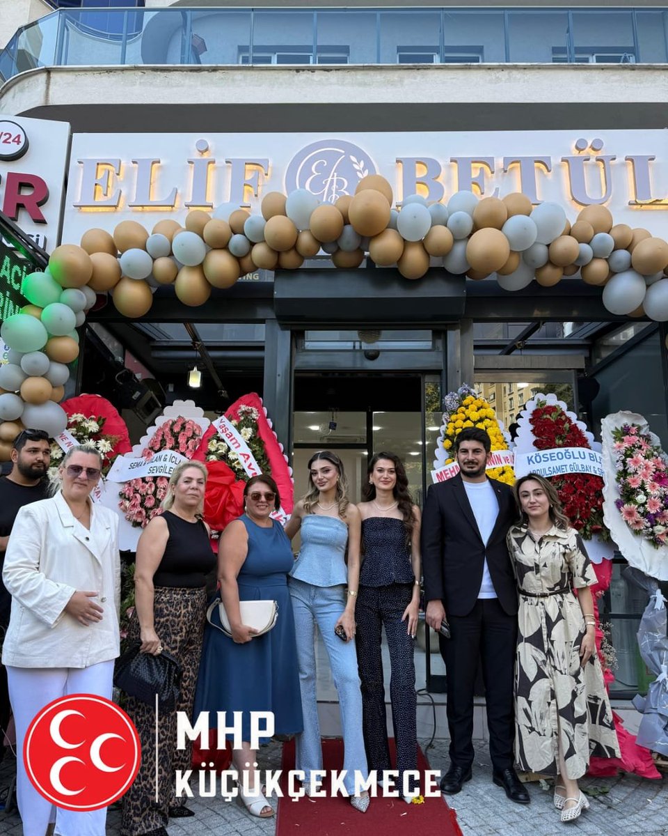 KCEKMECE_MHP's tweet photo. İlçe #KAÇEP Başkanımız ve Yönetimi, İlçe Yöneticilerimizden Av. Eyüp SEVİM'in kardeşinin işletme açılışına katılmışlardır. Kendilerine hayırlı kazançlar dileriz.

@MHP_Bilgi
@_MHPistanbul_

#MHPİstanbul 
#MHPKüçükçekmece https://t.co/VyUlpJQSPy