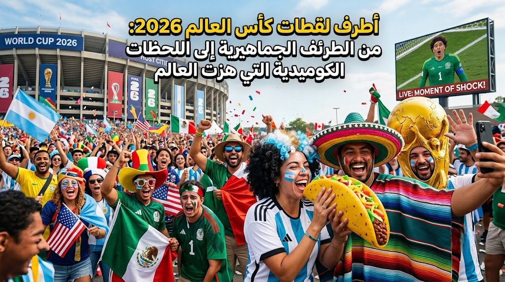 kora4arabs's tweet photo. أطرف لحظات كأس العالم 2026 اللي خلّت العالم يضحك!بطة مكسيكية اسمها ميرلين صارت نجمة وتميمة غير رسمية، ميسي يحمل يامال طفل ودلوقتي هيواجهوه في النهائي، جماهير يابانية بتنهار عاطفيًا، احتفالات نرويجية أسطورية، وميمات وفشلات كوميدية هزت السوشيال! كل التفاصيل والصور والفيديوهات اللي ما شفتها في مكان واحد https://t.co/vU2IuMfBWR
#كأس_العالم_2026 #WorldCup2026 #ميمات #ضحك #كرة_قدم