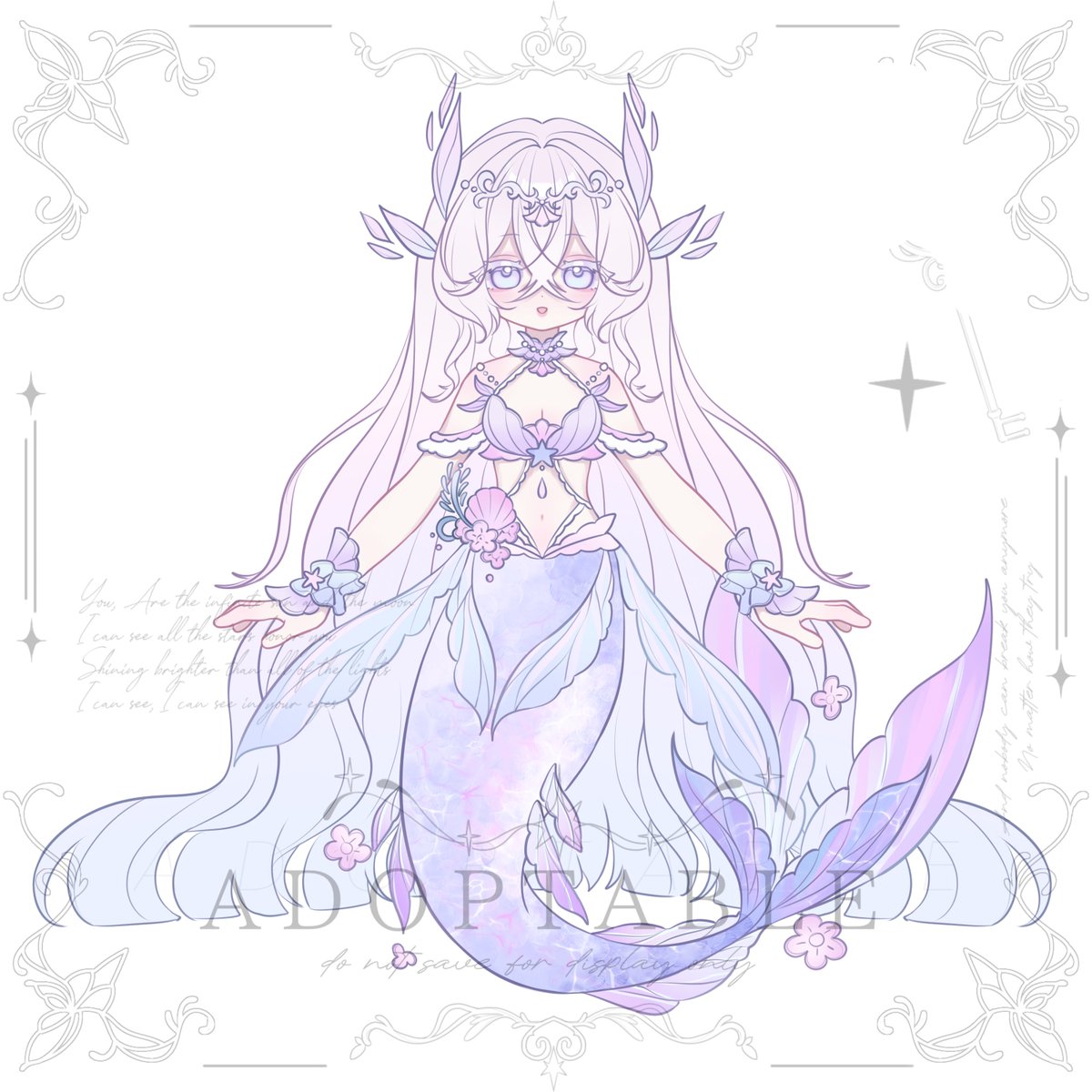 ZzyriszZyrisz's tweet photo. Today’s second adopt!! ✨
PRICE:
$30
ADD-ONS:
Commercial Content: +$30
Commercial Merchandising: +$60
Mini Character Sheet: +$60
#adoptable #oc #vgenadopt #art #artmoots #digitalart #characterdesign https://t.co/d3CcE1bgOE