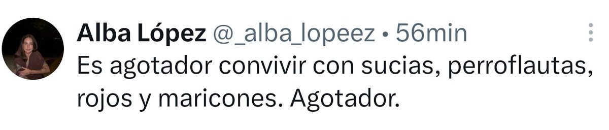darkodarkito's tweet photo. @Marina_gfb Bueno y que es una fascista homofoba jjajaja https://t.co/kqwsmokqp9