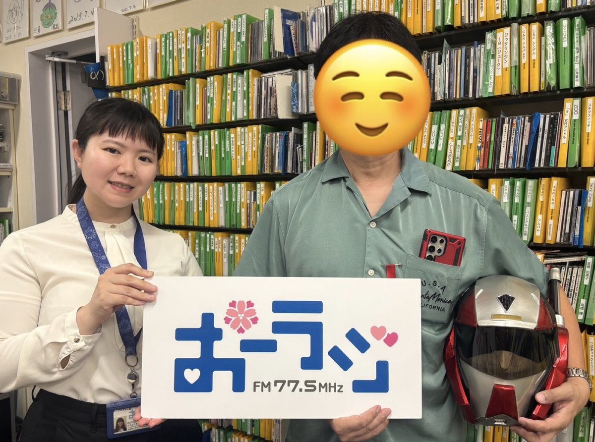 o_radi_775's tweet photo. 2026.7.18  20時台

開運戦士ブレイバーンのキミも一緒にブレイブオン！

メッセージテーマは｢あなたの夏の暑さ対策｣でした🎐

これから夏本番‼️
皆さま体調にお気をつけください🍉

7/25の放送ではジェームス小山神山店の岩崎さんが登場されます！お楽しみに🌻

 #ブレイブオン https://t.co/tU0JdEjPXh