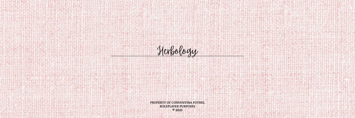 amaranteena's tweet photo. ⠀
 ִֶָ. ..𓂃 ࣪་༘࿐. . PAGE OO4. Herbology
 ⠀ https://t.co/NwwkjPWEfr