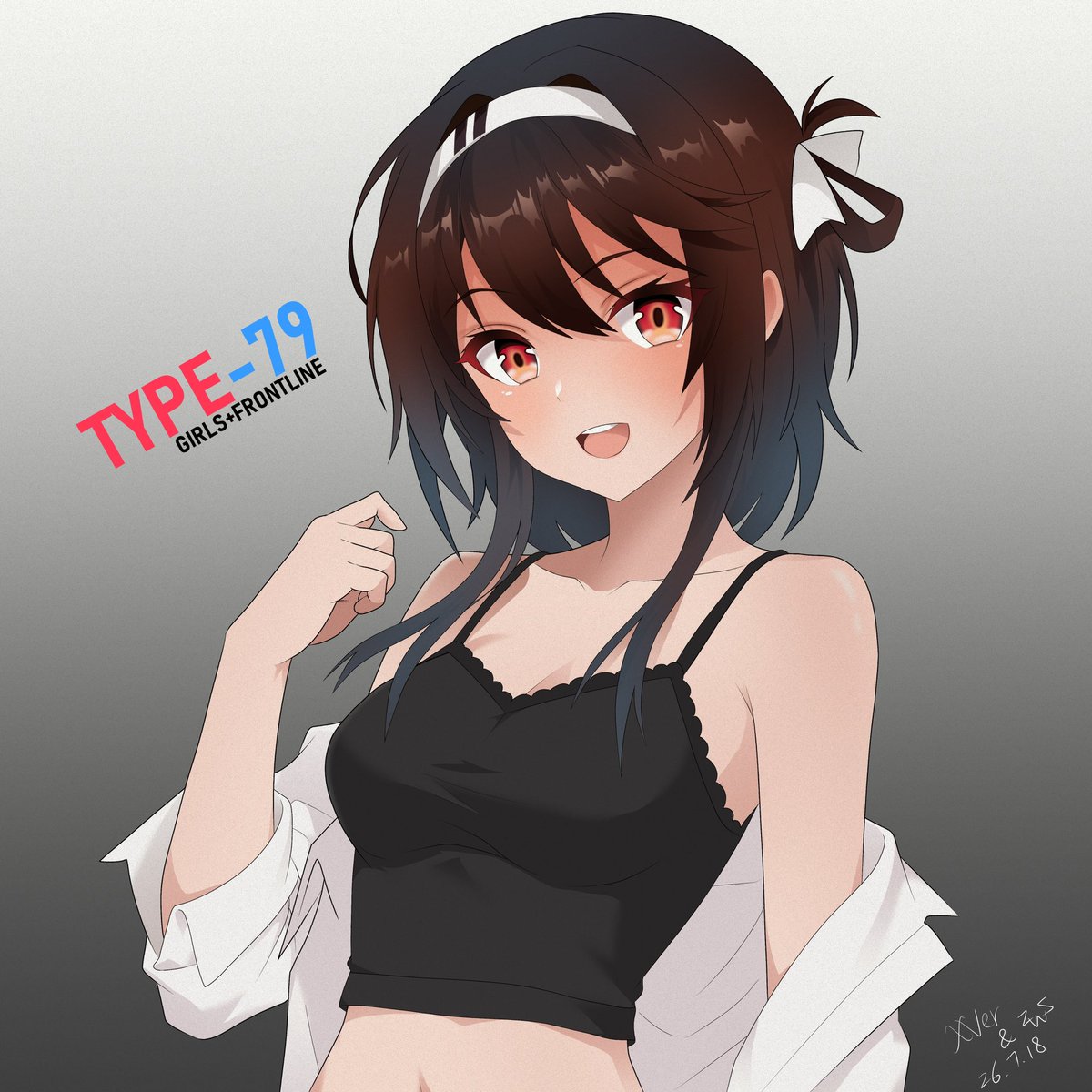 azure060702's tweet photo. Type 79 #ドルフロ #少女前线 #少女前線  #ドールズフロントライン #GirlsFrontline #type79 https://t.co/eGnoMa0Pcz