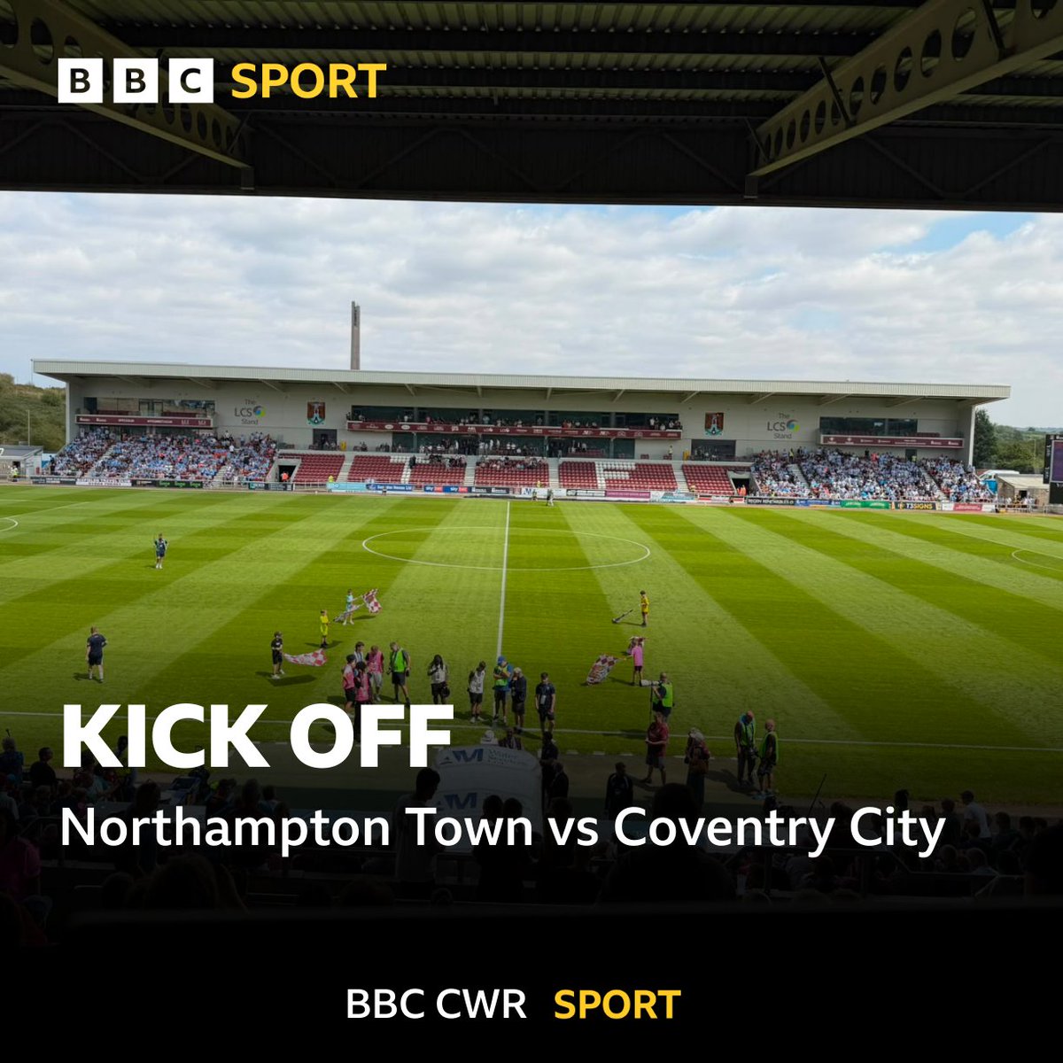 BBCCWRSport's tweet photo. And we are off... https://t.co/rX2u7Mmv5Z