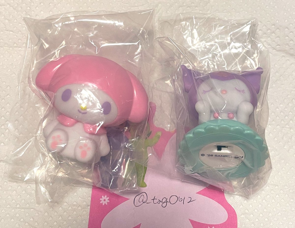 _tagO612's tweet photo. @_

【交換】サンリオ かわいい！ほわっと光るマスコットライト ガチャ マイメロ クロミ ピアノ

【譲】マイメロディ(おすわり)、クロミ(クッション)
【求】マイスウィートピアノ (おすわり、クッション)

広島手渡し、郵送にて交換希望です。
お気軽にお声掛けください。 https://t.co/n95HMhib3A