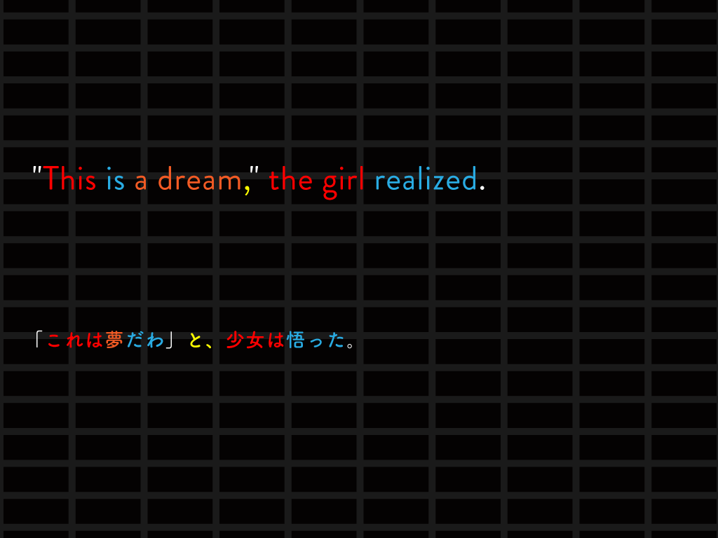 unuyama's tweet photo. 「”,” ~ -ed.」（「〜」と、誰かが言った。）            
#英語学習 #ぶぶ法 #英語                    

既存の文法とは違った独自の「ぶぶ法」で英文を色分けしています。詳しくは下記解説記事をご覧下さい。                                                   
https://t.co/kHU7A8fTRI https://t.co/a0UZcGlnIs