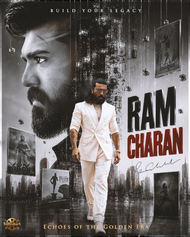 Tolly_Spark's tweet photo. BUILD YOUR LEGACY. 👑🔥
From every frame to every milestone — Ram Charan continues to leave an unforgettable mark. 🦁✨
ECHOES OF THE GOLDEN ERA.
#RamCharan #GlobalStarRamCharan #MegaPowerStar https://t.co/K6JMPYhvmD