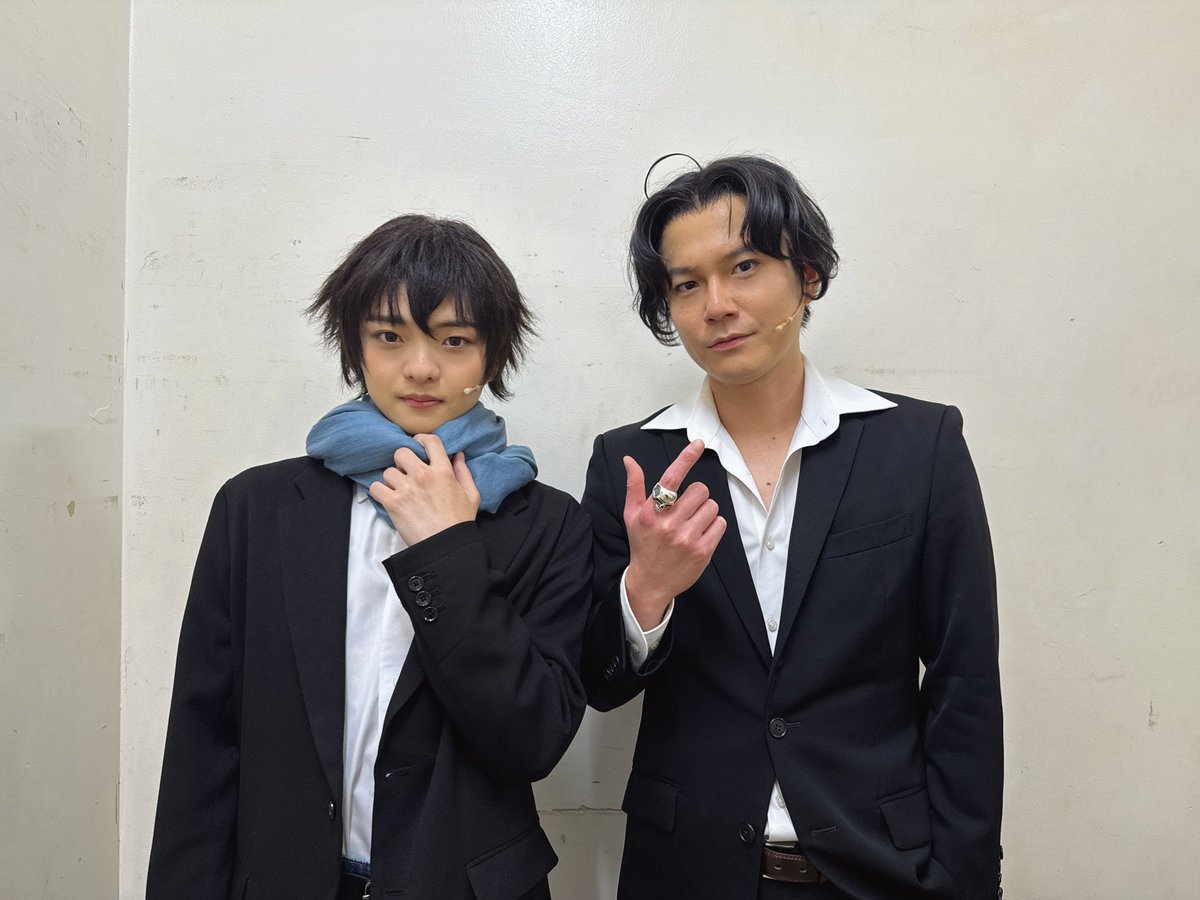 YUGO_001213's tweet photo. #モリミュ opチームの千秋楽でした！
ご観劇いただきありがとうございました！

素敵な舞台に携わることができて本当に幸せでした！
また皆さんとお会い出来ることを願ってます！

明日のrepチームの大千秋楽の成功も祈っております🍀.*

終わりたくないよ〜 https://t.co/JrrHFfVENi