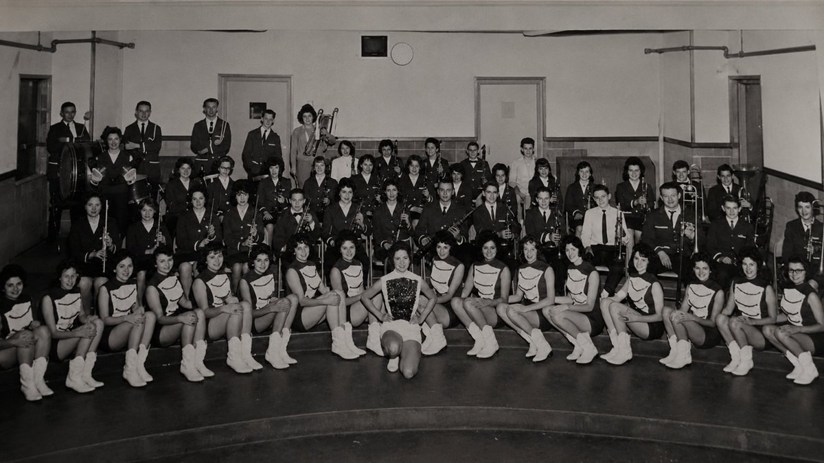 BCHS_Mr_J's tweet photo. The very FIRST Boyd County High School Band 1961 - 62 Jeri Layne, Director https://t.co/gNHzGhx2TE