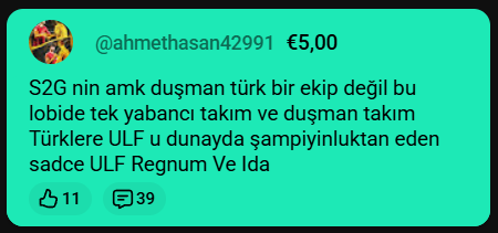 _umityargi's tweet photo. VÜ e 55 TL atıp  söven bizim taraftara (biraz salak) enayi parası dediler de sizin taraftar sanki bayaa enayi ama yinede siz bilirsiniz https://t.co/DQoQRuPWJN