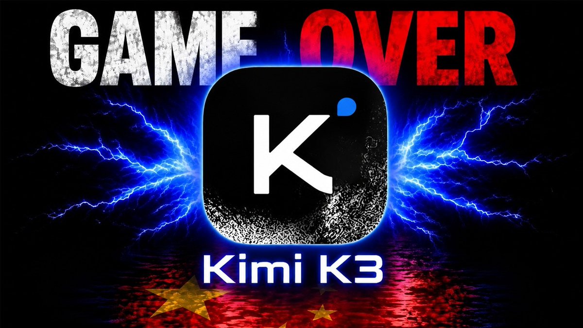 jarvana_sv's tweet photo. Kimi K3 Just Changed The AI Race 

Kimi K3 just changed the conversation around open AI models.

The headline isn't 2.8 trillion parameters. It's what happens when you combine massive context, vision, and long autonomous execution.

A 1 million token context means roughly 750,000 words stay available at once. Entire codebases, document collections, or long project histories can stay in memory instead of constantly being reloaded.

Moonshot also introduced Kimi Delta Attention, allowing those huge contexts to process up to six times faster than the previous approach. Big memory only matters if it stays usable.

The feature that caught my attention is vision in the loop. Kimi K3 can inspect screenshots of its own work, spot layout or design issues, and revise them instead of generating everything blindly.

Benchmark scores are impressive, but I care more about shipping work. So I gave it one prompt: build a complete playable 3D browser game with no follow-up fixes.

It thought for around 13 minutes, wrote nearly 31,000 tokens of code, and the game launched with working controls, collectibles, obstacles, scoring, and game-over mechanics.

I integrated it into my Agent OS the same afternoon so it could take long unattended jobs while my other models handled different tasks.

Source: https://t.co/iDOrzxTICb

Free AI Prompt Pack: https://t.co/Yy4IDlBQnb

Want the workflows, agent setup, and tutorials used to put models like this to work? 

Join the AI Profit Boardroom: https://t.co/rfAmlPWgSW