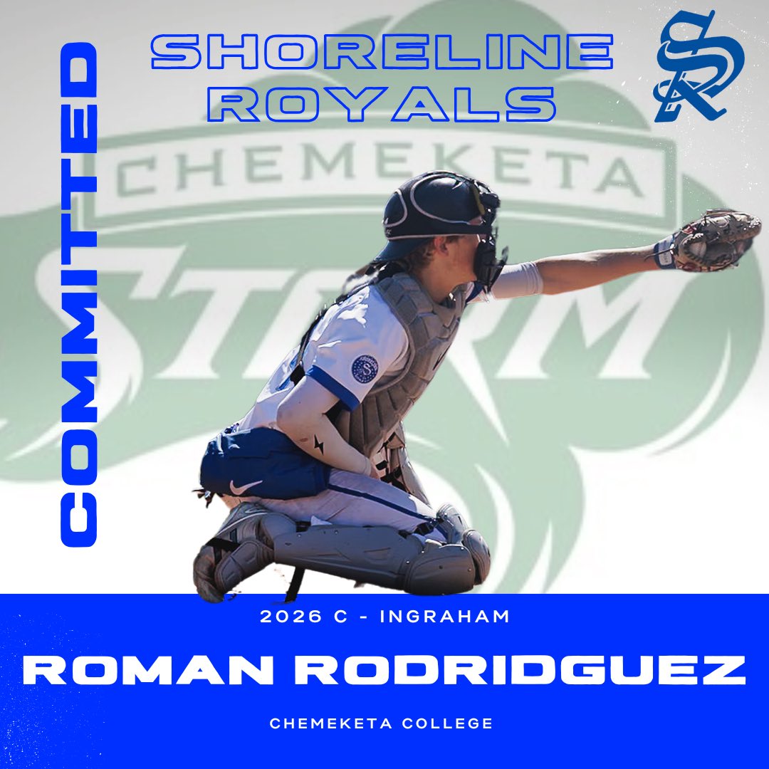 ShorelineRoyals's tweet photo. Congrats to Roman on his commitment to @ChemekBaseball!

@Roman_Rodri__ https://t.co/uBcXpt7VHd