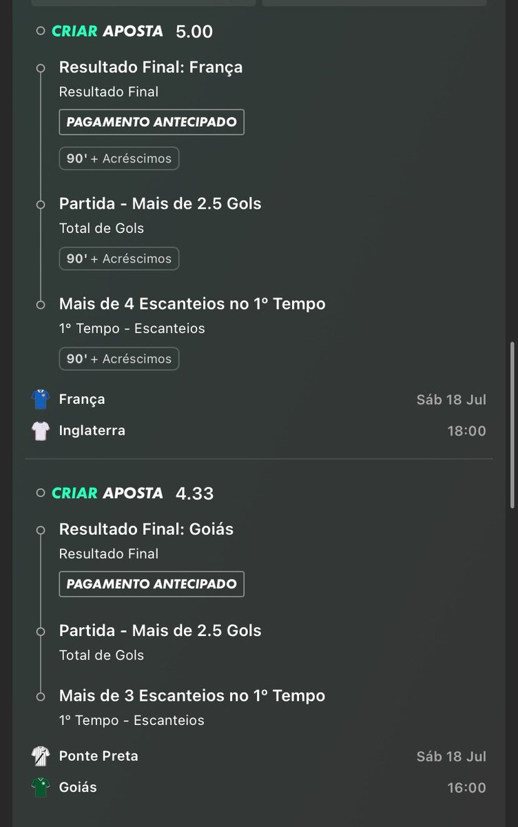 ODDS ALTAS 🐆 tweet media