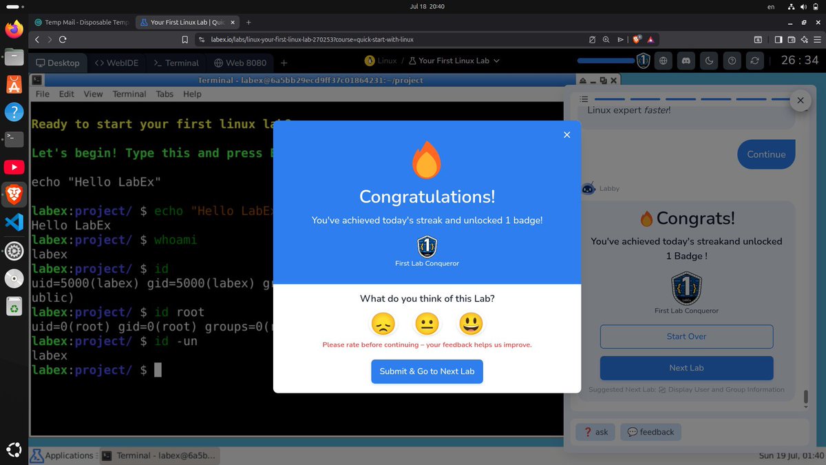ozmw0's tweet photo. رجعنا ل ubuntu وذي المره خلاص بجلس بتعلم وذي المنصة الي بتعمل منها 
https://t.co/YmB0lykMOo https://t.co/ynd1ikNw6O