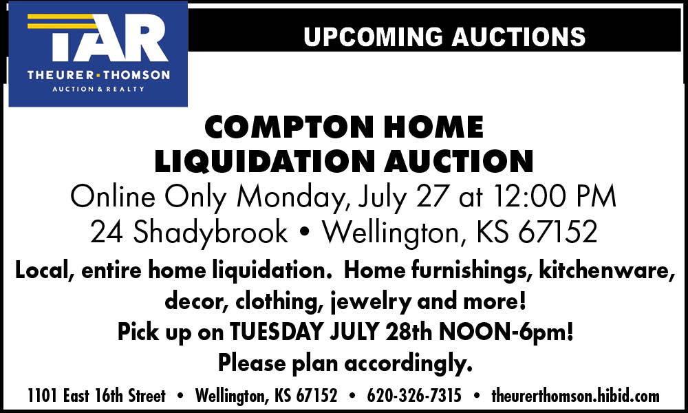 choice_weekly's tweet photo. 🏡 Home Liquidation Auction

Furniture, décor, kitchenware, clothing, jewelry &amp; more!

📅 July 27
🕛 Noon
💻 Online Only
Browse the catalog &amp; register to bid:
https://t.co/bA0vg8XdWn
#Auction #Kansas #EstateSale https://t.co/u5MSc134OD