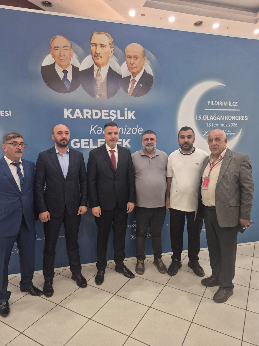 MHPOsmangazi16's tweet photo. MHP Osmangazi İlçe Başkanlığı olarak; İlçe Başkan Yardımcılarımız ve İlçe Yöneticilerimiz ile birlikte 
MHP Yıldırım İlçe Başkanlığının Kongresi'ne katılım sağladık. İlçe Başkanlığına tekrardan seçilen Kadir Taşçı başkanımıza ve kıymetli yönetimine çalışmalarında başarılar dileriz.