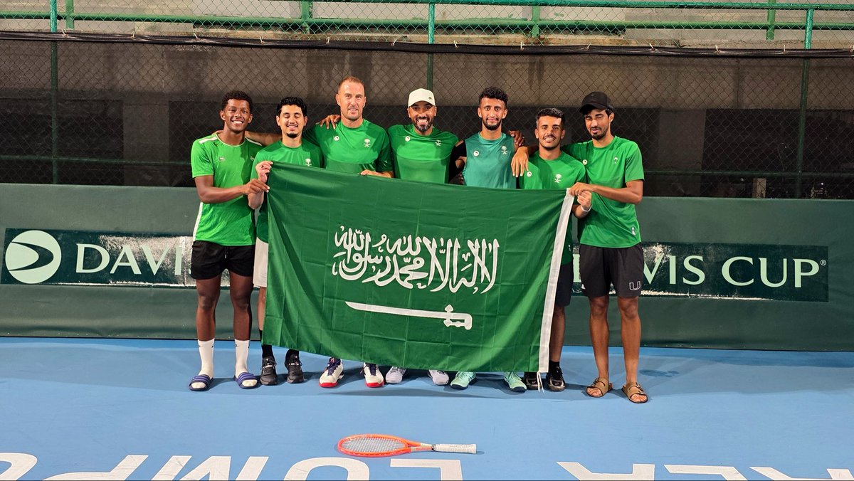 DrBursais's tweet photo. انجاز سعودي باسمكم جميعا 🫡🇸🇦

بعد مبار��ة ماراثونية بدأت العاشرة صباحا واستمرت إلى العاشرة مساء، انتصرنا على منتخب سنغافورة بنتيجة 2-0 وخطفنا بطاقة التأهل إلى المجموعة الثانية العالمية في تصفيات كأس ديفيز.

الحمدلله أولا وآخرا، شكرا للجميع على الوقفة والدعم الغير مستغرب 💚🇸🇦 https://t.co/8eAnicG37a