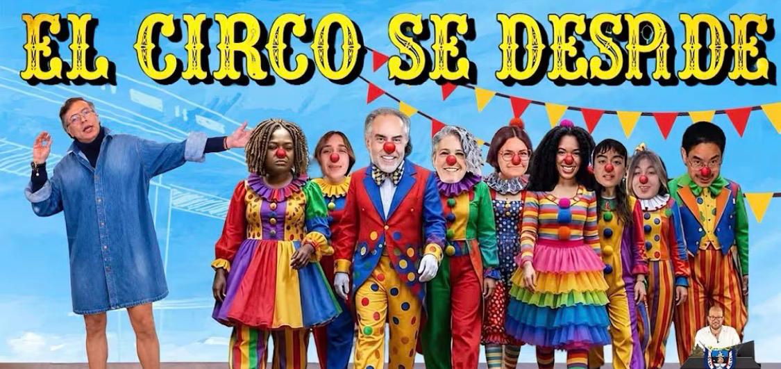 JPirlos's tweet photo. @ojocolombia2026 EL MUNDO YA CONOCE A ESTE CIRCO.!!!!!! https://t.co/zzJ3RY5szR