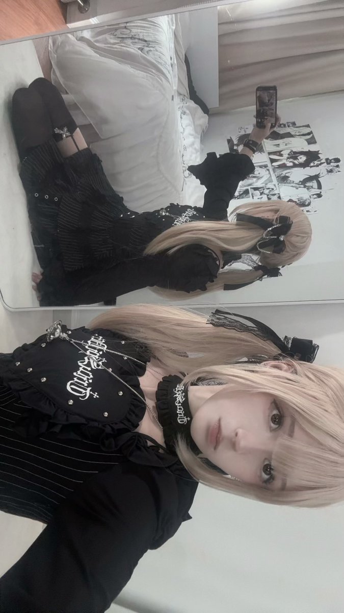 mizucakes_'s tweet photo. Do you like jirai girls? 🖤 

hi rare amia post omg   
#jiraikei #cosplaygirl #地雷系 https://t.co/SSCrab7Hds