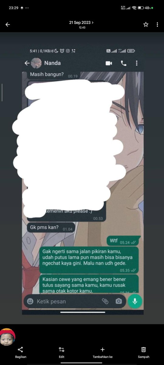 ichaanurfadilla's tweet photo. Ini bukti chat souta sama @airisvil3  btw airi ini mantannya souta juga ya, kita udh kenal lama karena suka ghibahin si anomali bejat ini https://t.co/ie3iC64ADN