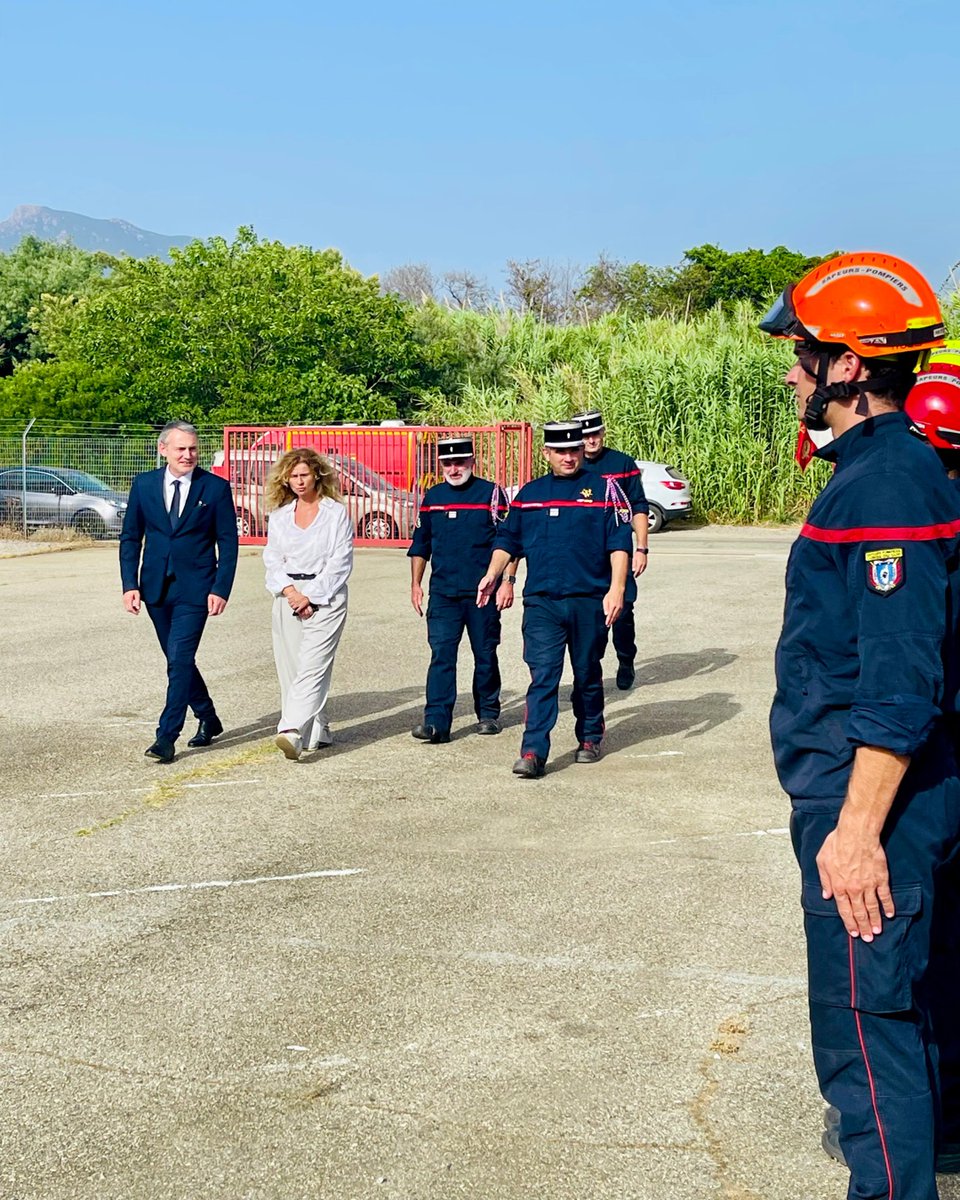 Image de Préfet de Corse préfet de Corse-du-Sud : #Cérémonie | Commémoration en hommage au pilote Major Igor DAIC, et du Lieutenant Expédith FAUSTIN


