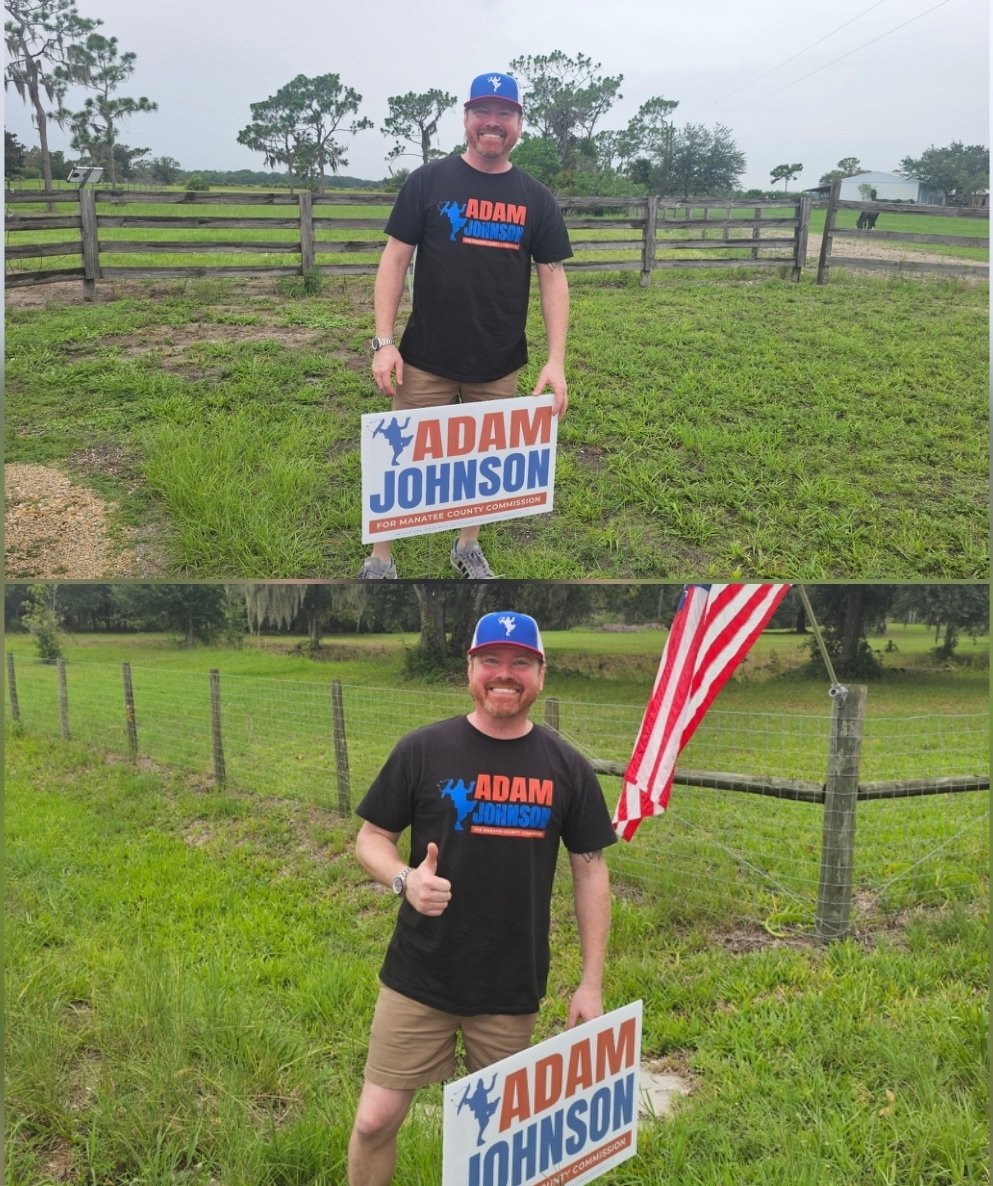 lecternleader's tweet photo. I spent the morning delivering signs all over our rural communities in Myakka. Manatee County District 1 is incredibly unique and is a collection of so many ways of life. 

Understanding what it takes to represent both means spending just as much time in the dense urban areas as it does in our rural areas.

https://t.co/V7Pl7rdXhe