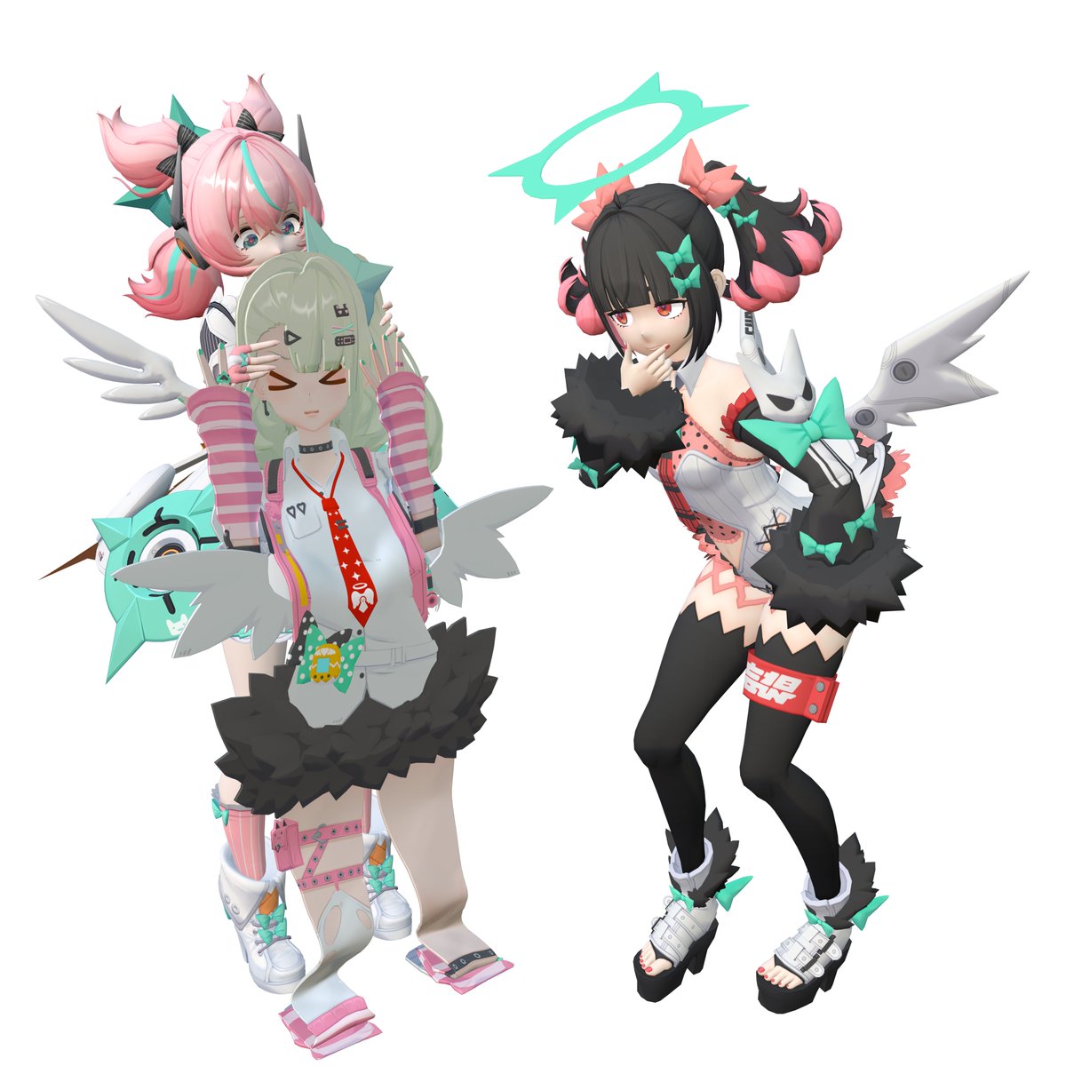LassZeno's tweet photo. The angels of delusion are in a pickle because sunna somehow managed to topple the fridge onto herself... it doesnt help that they have to attened sunna's birthday party aswell....
#平面化 #状態変化 #flattening https://t.co/1rOMsu56AS