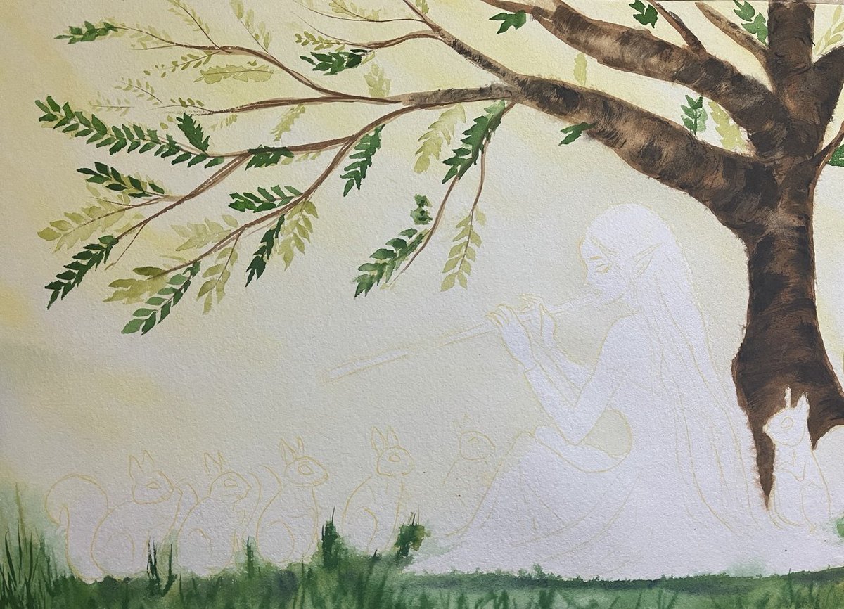 aylinnft66's tweet photo. My hand drawn art💖🤍
Name: Watercolor Elven Forest
Ed:1
This is a physical watercolor art

https://t.co/zXBPaM6ZpF https://t.co/8GpZ8xC4H9