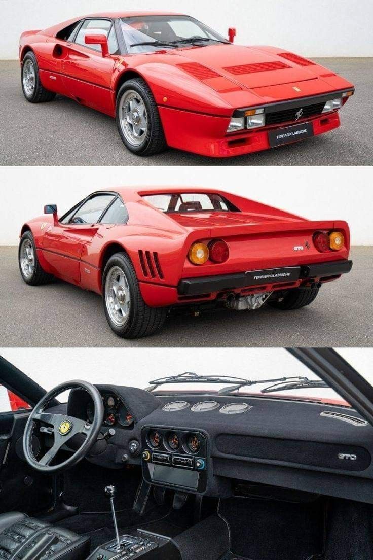 ✓⬜🟥 1985 #Ferrari 288 GTO❤️‍🔥