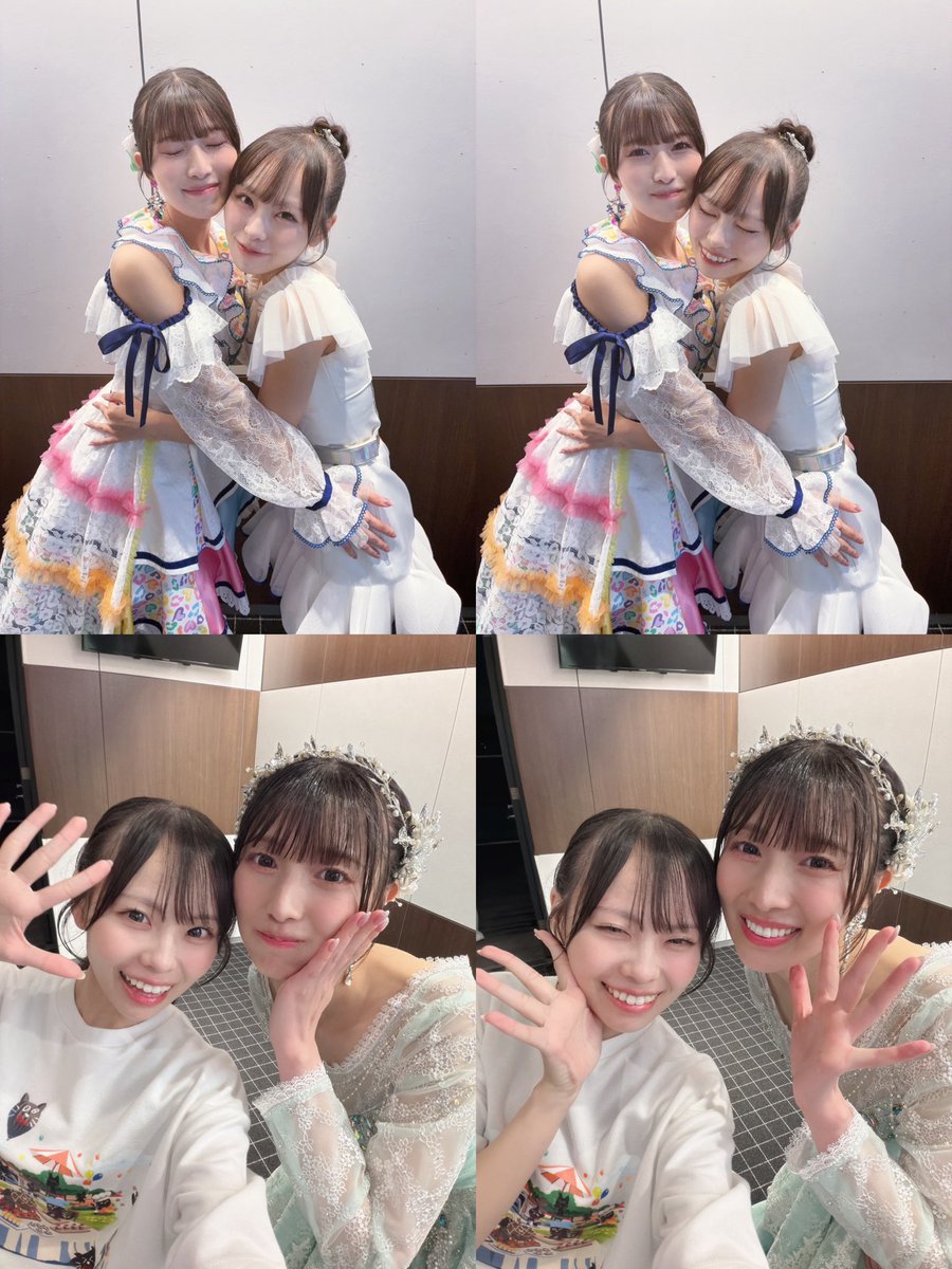 _misora_48's tweet photo. #安部若菜卒業コンサート 

最後の1ページ、とびっきり素敵でした🍀

感動が続く期別コーナーで「四字熟語ガールズ」を9期に選んでくださったわかぽんさん、最高です😭😭✨
私たちらしく笑顔で、アツく、送り出せた気がします☺️

みなさんの真っ直ぐな愛、本当に素敵でした！ありがとうございました！ https://t.co/TZ3ERcFziS