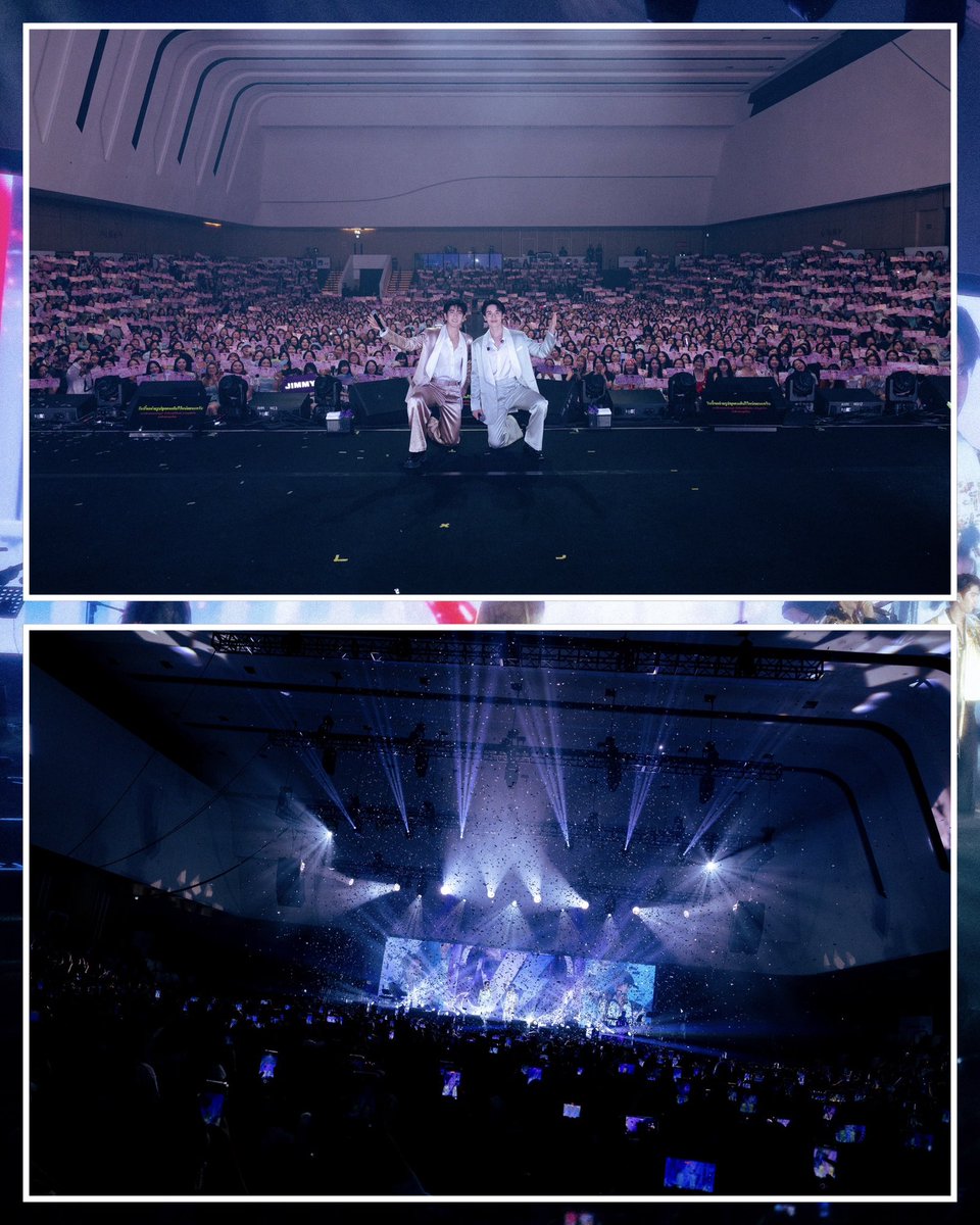 GMMTV's tweet photo. 呢兩日真係又開心又感動～ 希望之後仲有機會再同大家相聚一齊玩！🙏🏻🥰

เป็น 2 วันที่สนุกและตื่นเต้นมากๆ มีความสุขสุดๆ เลย หวังว่าแฟนๆ จะมาสนุกไปด้วยกันแบบนี้อีกครั้งในโอกาสหน้านะครับ 🙏🏻🥰

#JimmySeaDreamScapeInHKD2
#GMMTV @jimmyyjp_ @Sea_tawinan https://t.co/CroIfxkLdL