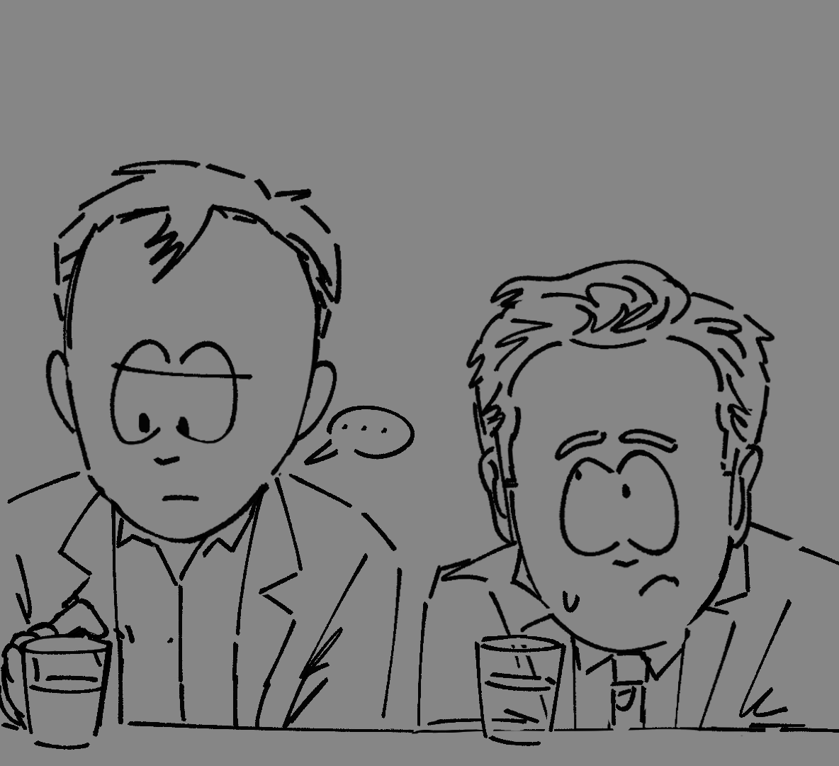 white_water_'s tweet photo. I’ve been imagining them reuniting at their elementary school reunion after drifting apart, it must soooooo awkward.BUT! I love it. Jimmy would probably be the first one to break the ice.
#timjim https://t.co/7XYtPqsdnH