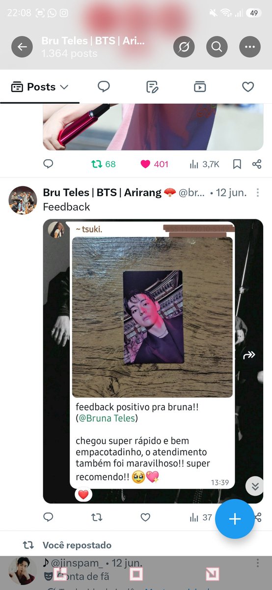 Bru Teles | BTS | Arirang 🪭 tweet media