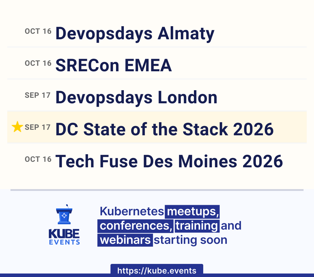 Kube Events tweet media