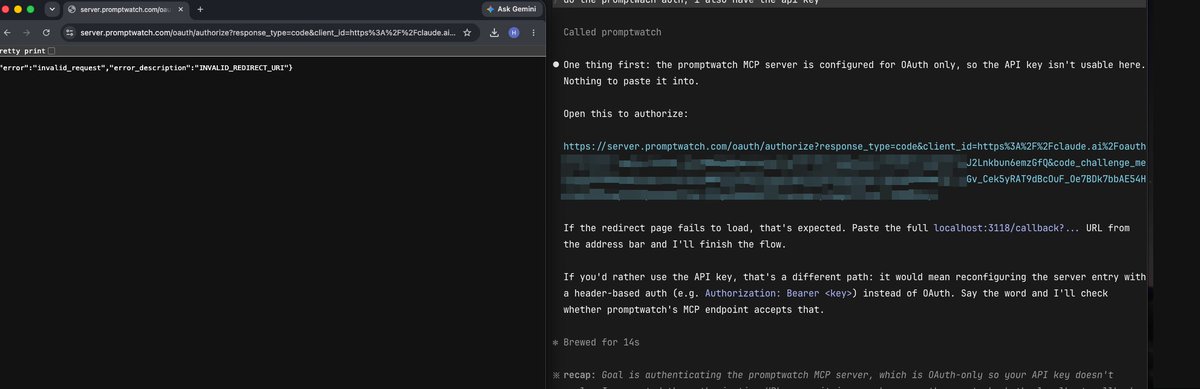 h1th3sh's tweet photo. @forgebitz mcp not working? any idea why https://t.co/5Br2inGFZJ