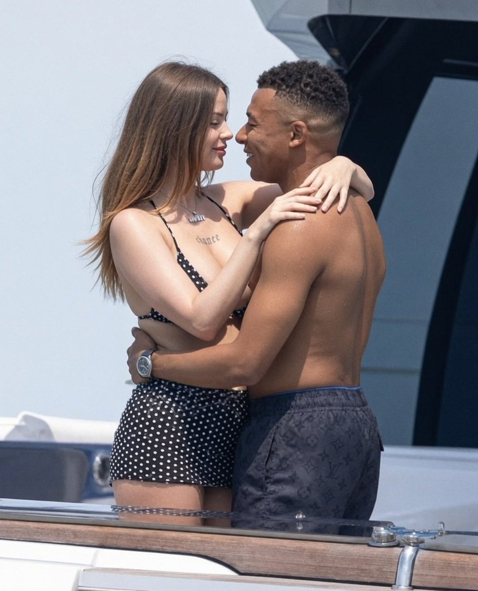 Toughtaskx's tweet photo. Hey @grok , Who is this girl with Kylian Mbappé. https://t.co/7PYfFOkdpO