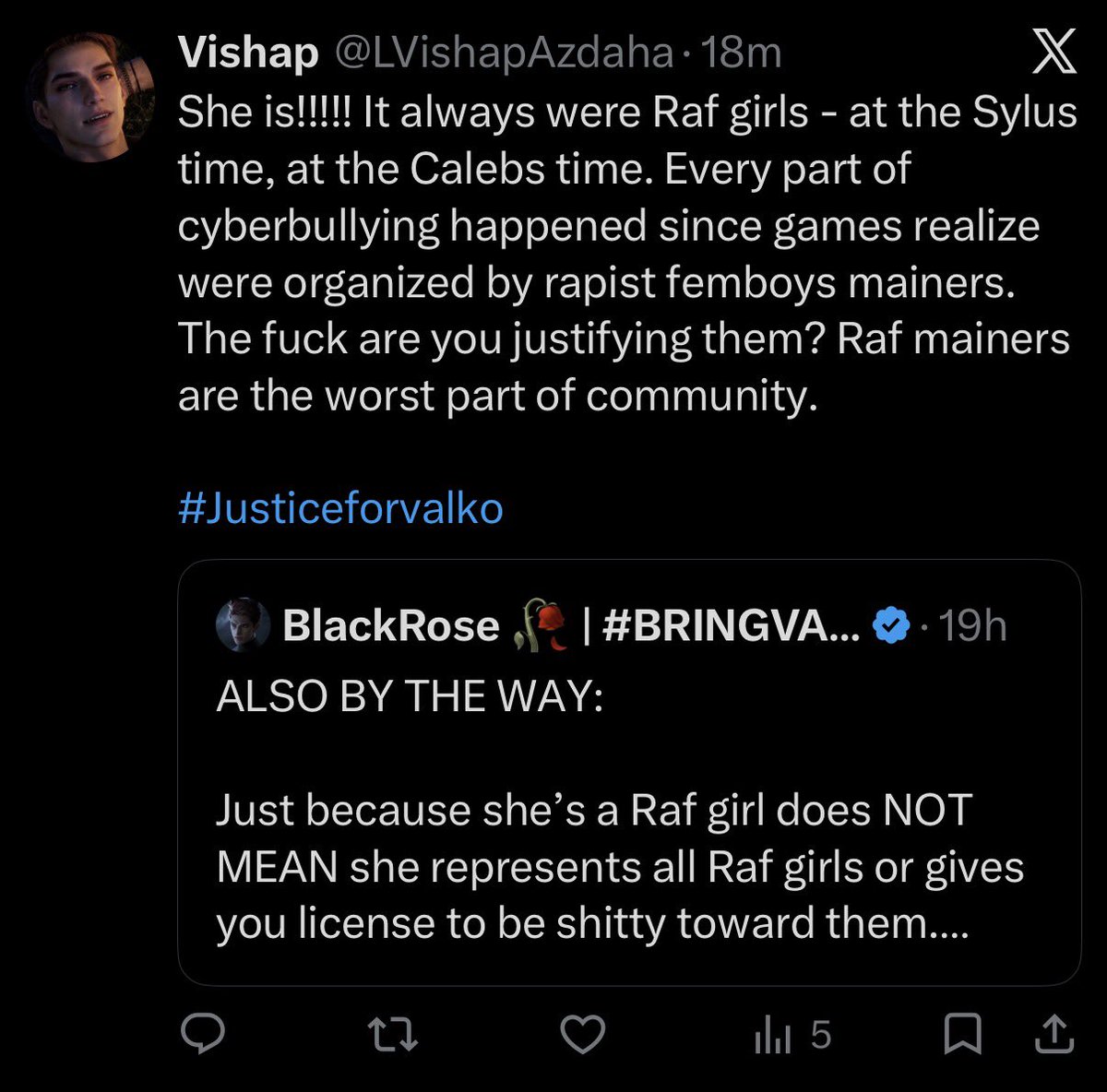 BlackRoseWrts's tweet photo. So this is the shit, by the way.

These people ONLY exist to feed into and incite drama.

Do not react to them, don’t give them the time of day, just block and move on.

Stay focused. Don’t get even MORE detailed than we already are. https://t.co/6WCQEYEh3Q