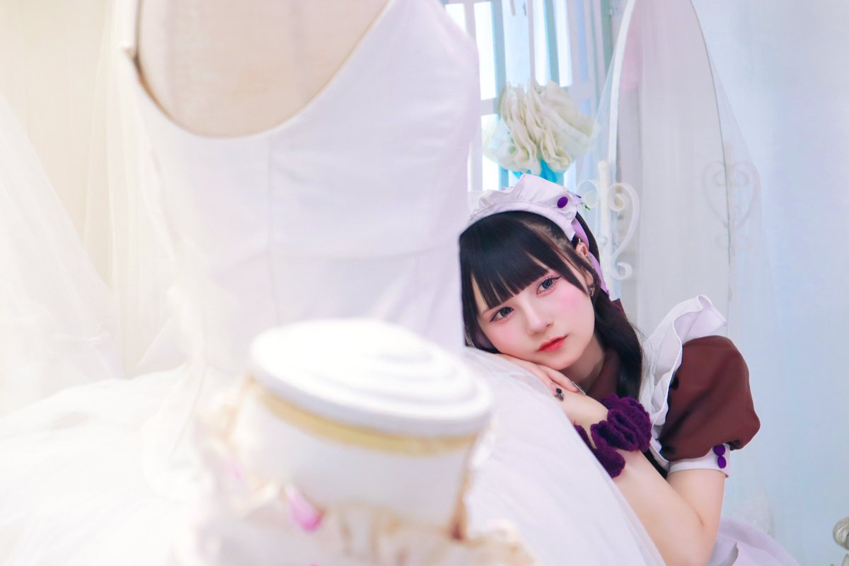 kunmasa1204's tweet photo. 2026/07/18めらる撮影会⑨

めらるちゃん、どこから見てもかわいいね

model：めらる(@maid_meraru1)
studio：池尻大橋 #なまいきリボンスタジオ

#かわいくてごめらる2026夏 https://t.co/q9LATOe18P