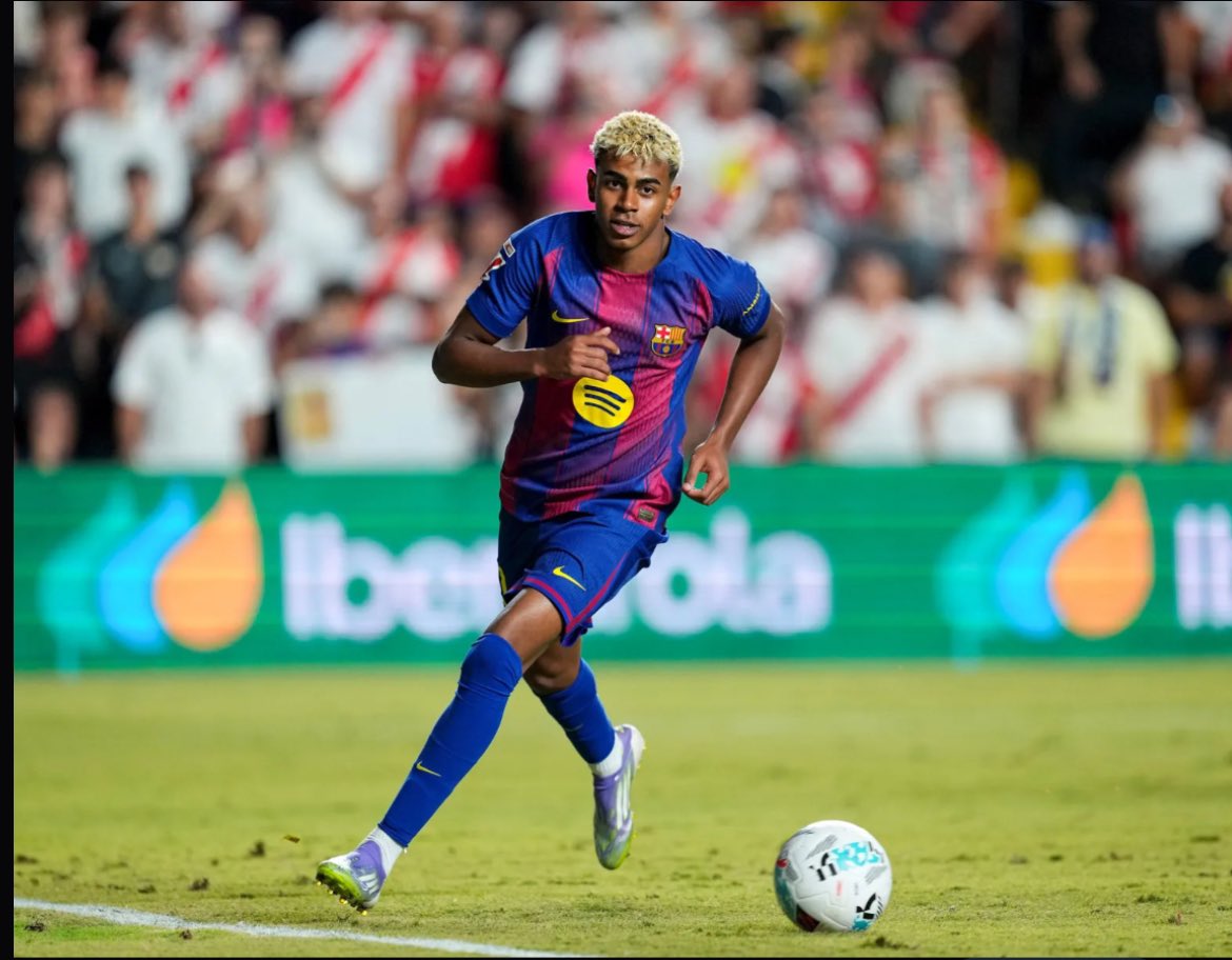 TakesofAC's tweet photo. NPG/A in major semi finals + finals for club and country: 

Mbappé: 16 in 26 
Vini Jr: 14 in 21 
Salah: 14 in 25 
Yamal: 8 in 10
KDB: 11 in 23
Kane: 8 in 15
Haaland: 3 in 10 https://t.co/bjQL0SWkdT