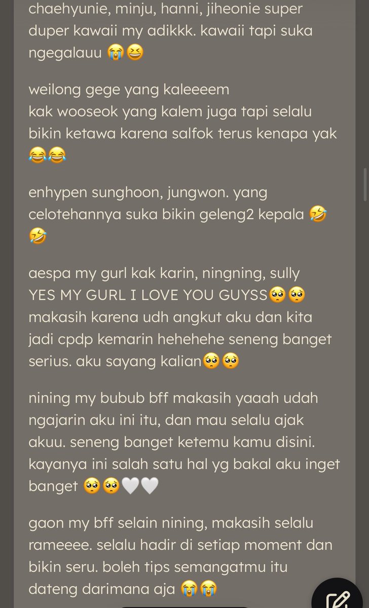 ETHANhalfway's tweet photo. Lucu banget ada salam sekampung ini cek aja ada nama kalian atau gak nih. Seneng bisa jadi ca pertama kamu juga yaa https://t.co/CsVQdbtCrK