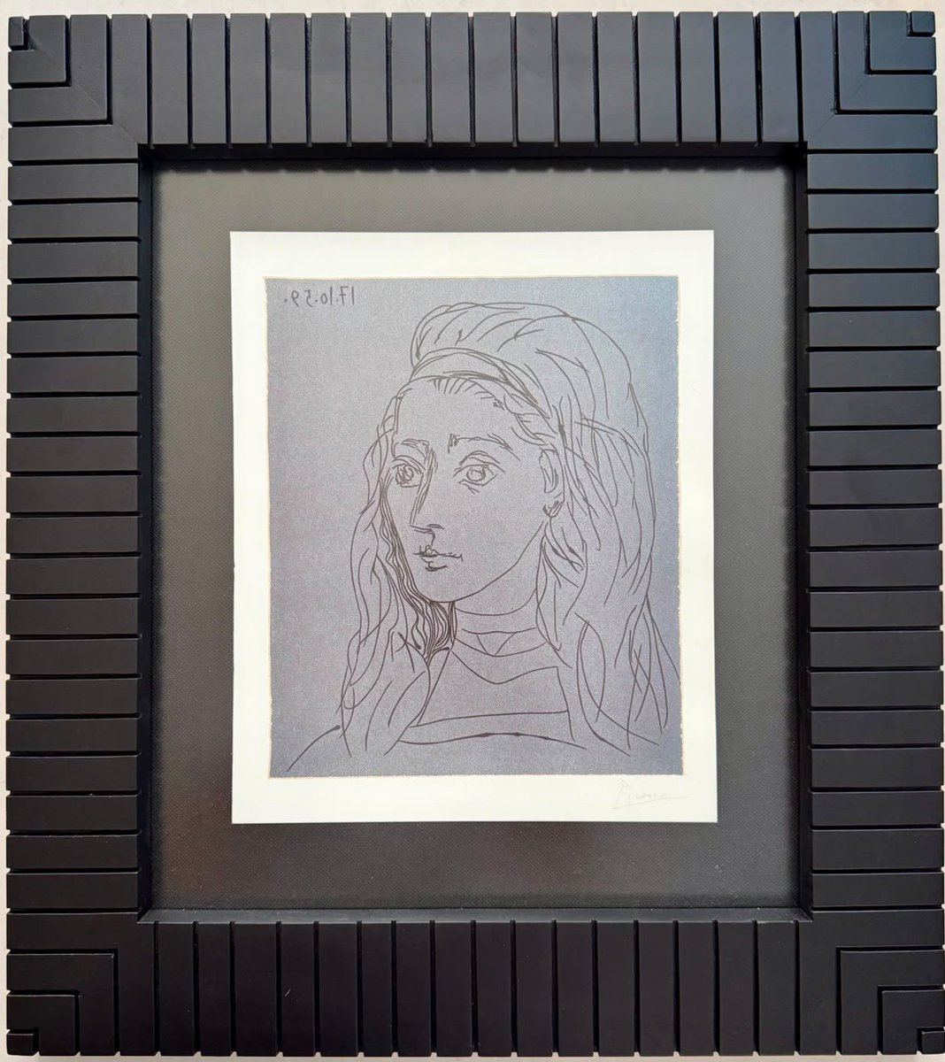 valoremartis's tweet photo. Autor: Pablo Picasso
Título: Portrait de Jacqueline
Técnica: Linograbado
Medidas: 38 x 21 cm
Firmado a mano
Certificado de autenticidad 
Precio: $65,000.00 MXN https://t.co/7pcbiocZn3