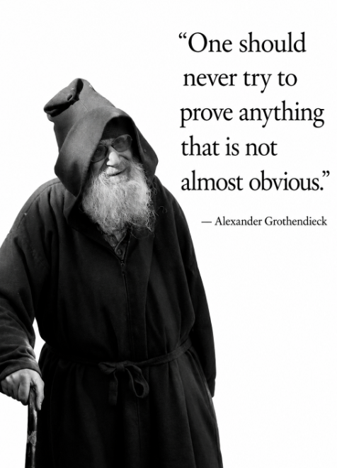Math_files's tweet photo. Alexander Grothendieck, often regarded as one of the greatest mathematicians of the 20th century, chose a very simple lifestyle after retiring to a village near the Pyrenees. At one point, he tried to live mainly on dandelion soup, but local villagers helped him by providing a more balanced diet.