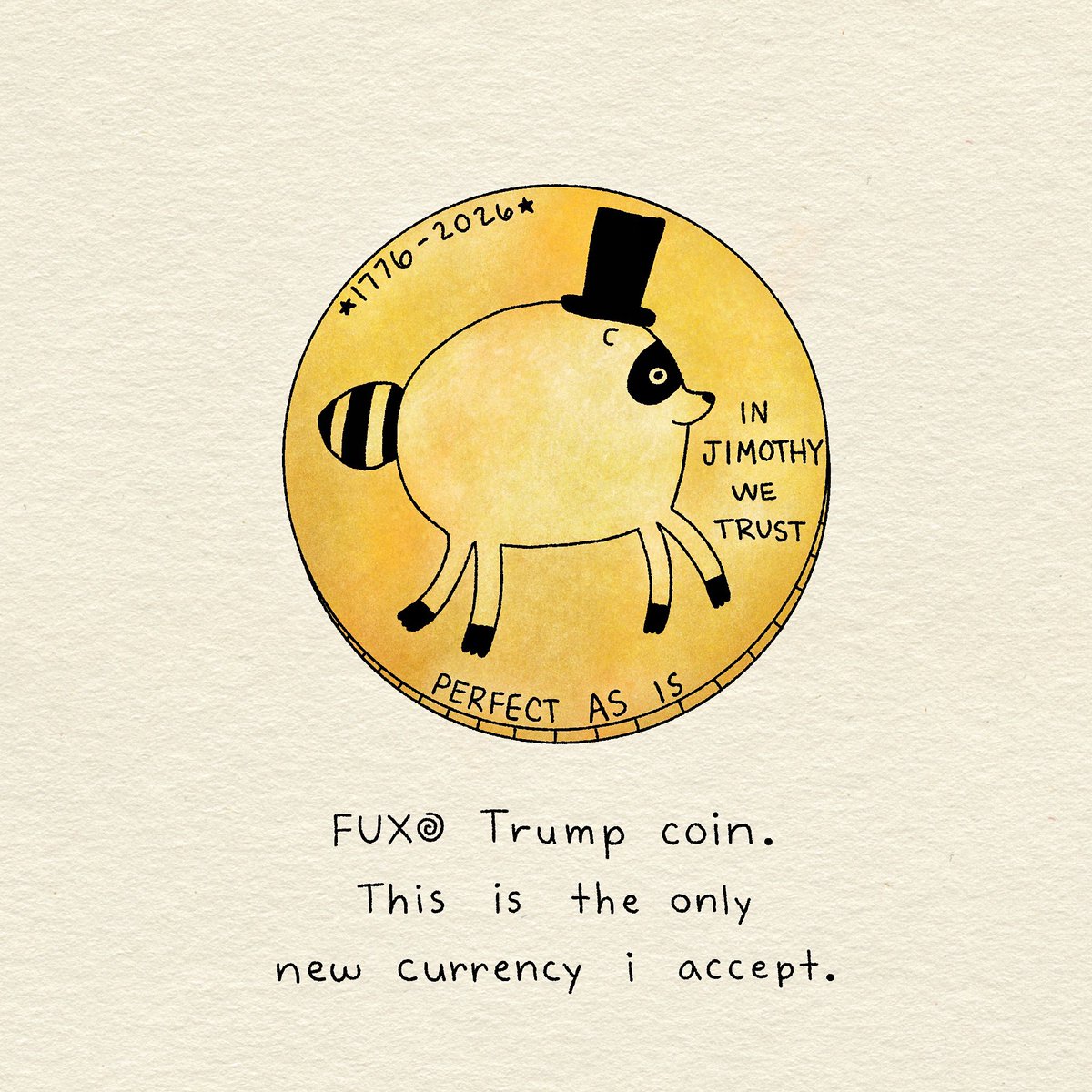 stevenjgarza's tweet photo. Jimothy coin✨🦝 https://t.co/eWhF5pEHu2