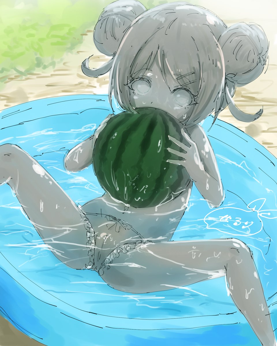 auranCIT88's tweet photo. スイカの玉を家で見たこ��人生で一度もないかも https://t.co/Y5IZU1iJaT