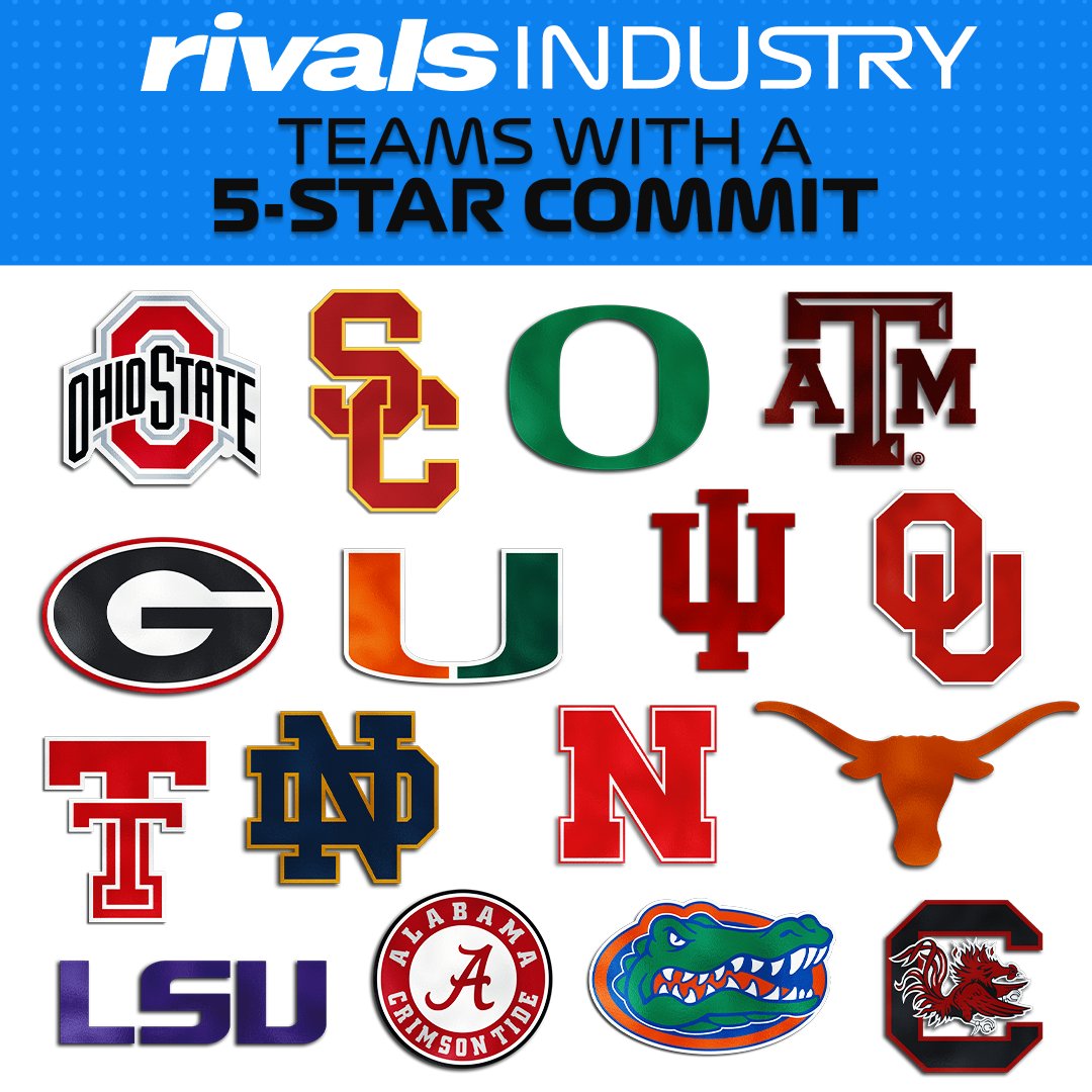 Rivals's tweet photo. Retweet if your team has a 5-star commit⭐️

https://t.co/pT5tmMCdqN https://t.co/v6lTvQBbLS