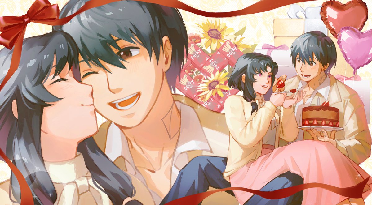 anzudreamy's tweet photo. 🎲📚 | #nagumiika

"Miika, try the strawberry too!"

"Ah, but i'm currently feeding you, Nagumo..><)"

"Hmm, so we're feeding each other right now? How cute~"

Chu.

"Wow, looks like I got a kiss that’s even sweeter than the cake, huh?"

#skdy夢 #skmt夢
#なぐみいか 

© Qlaz12 https://t.co/ve4GT4lYHb