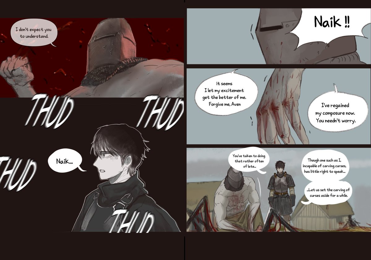 101ho_'s tweet photo. Curses are marks engraved upon the flesh of mankind, granting power to their bearers. Every human is born with one. Once revered as blessings, they built kingdoms and forged legendary knights. But curses slowly consume the mind and soul, leaving only monsters behind. https://t.co/haY9yxP84j