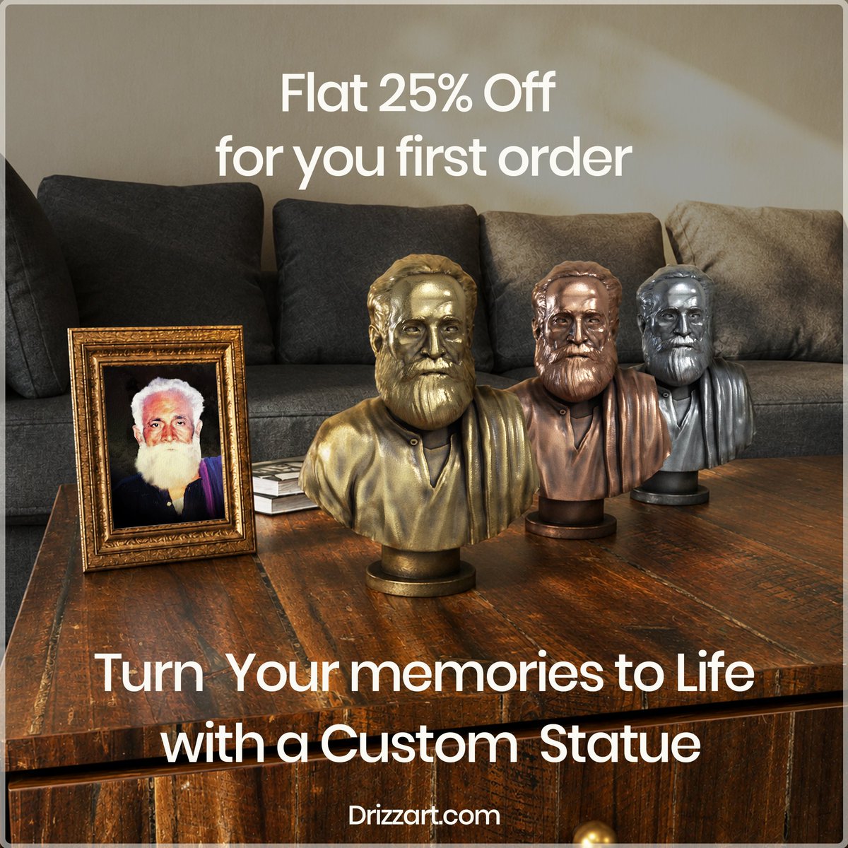drizzart3d's tweet photo. Turn a photo into a forever statue. π
Order nowΒ at https://t.co/61ReVVTCqn
#CustomStatue #PersonalizedGift #GiftForDad #GiftForMom #FatherGift #MemorialGift #3DPrintedStatue #PhotoToStatu #CustomMade #PersonalizedStatue #AnniversaryGift #BirthdayGiftIdea #DrizzArt https://t.co/Dugv1bTPnm